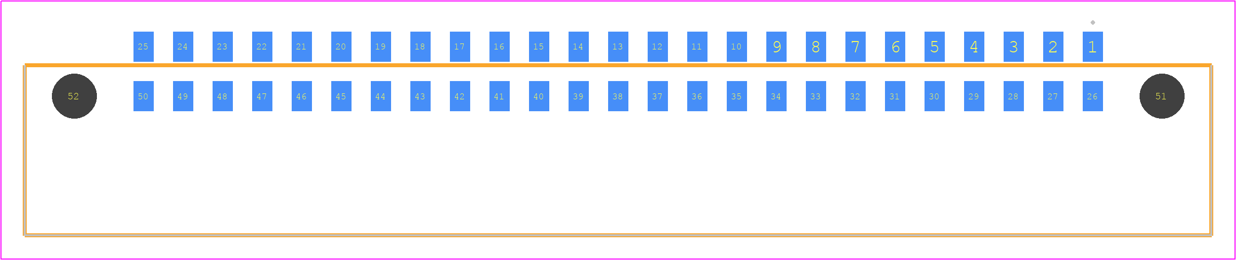 M80-5425022 - Harwin PCB footprint - Other - Other - M80-5425022