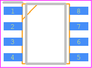 IX4427N - LITTELFUSE PCB footprint - Small Outline Packages - Small Outline Packages - “N” Package (8-Pin SOIC)