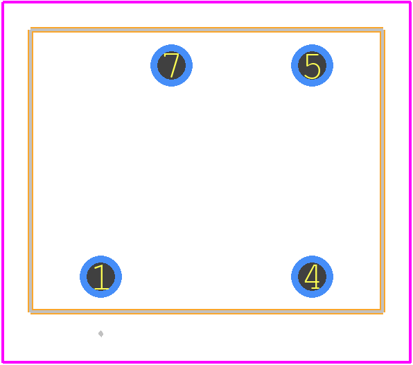 1D8A_0509S1.5UP - Gaptec PCB footprint - Other - Other - 1D8A_1.5UP