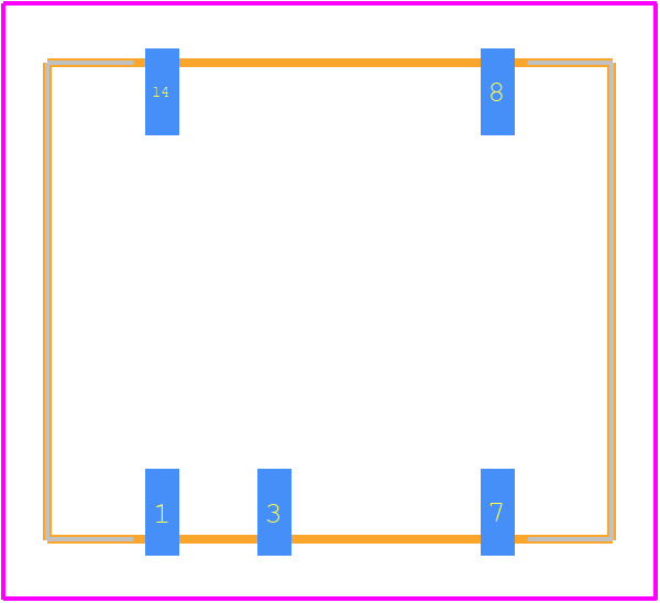 1T8CE_0505S1.5UP - Gaptec PCB footprint - Other - Other - 1T8CE_0505S1.5UP