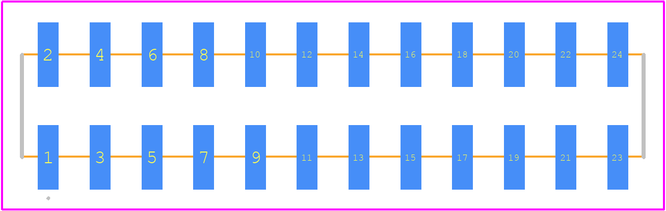 M20-8761242 - Harwin PCB footprint - Other - Other - M20-8761242-2