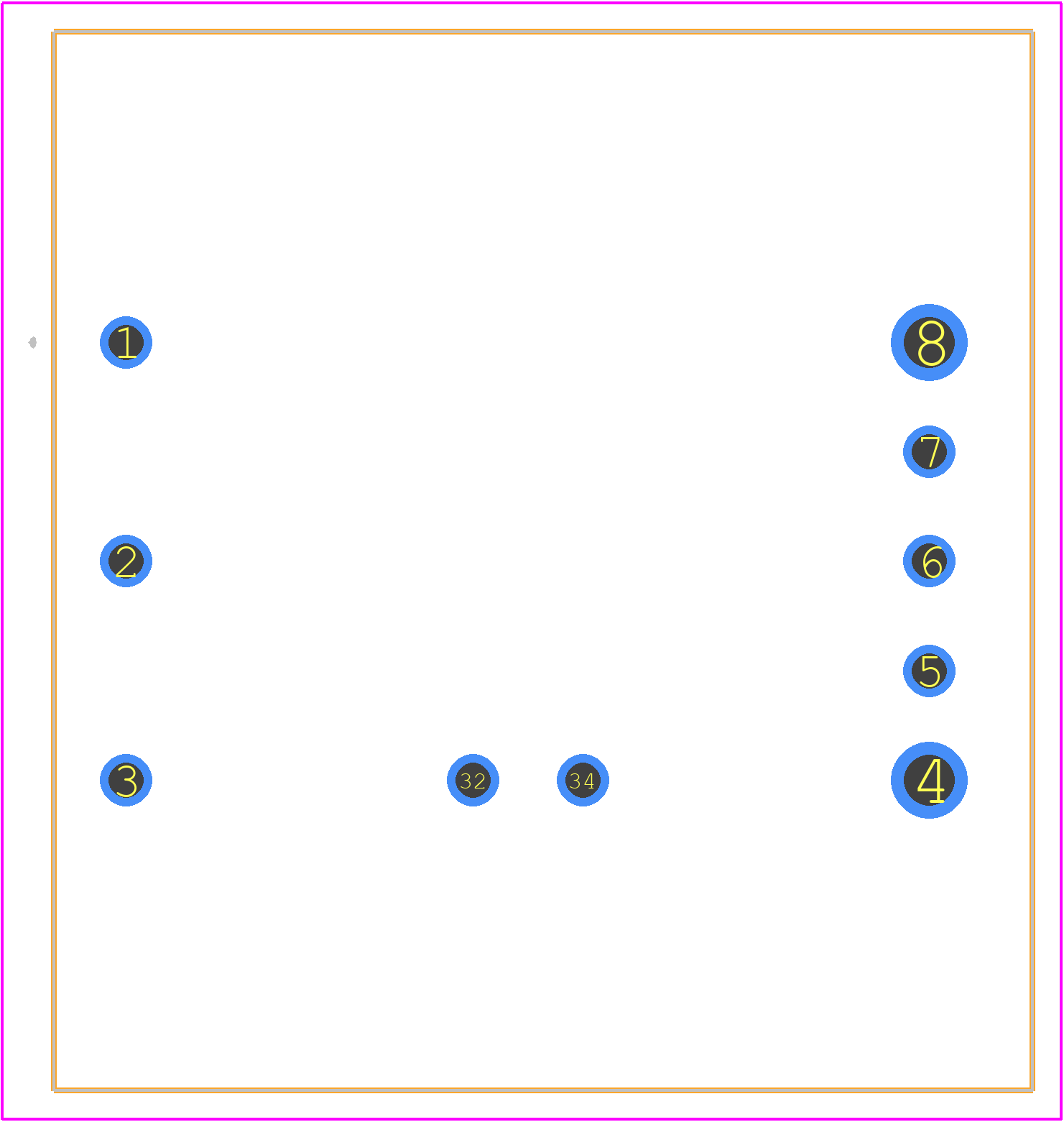 i7C4W008A120V-002-R - TDK Lambda PCB footprint - Other - Other - FULL FEATURE – xx2-R / -xx3-R