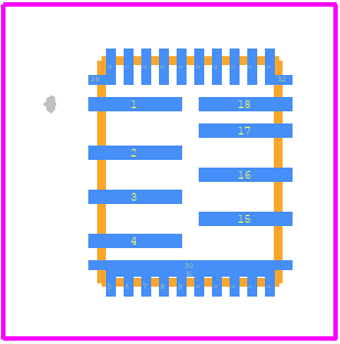 MP5921GV - Monolithic Power Systems (MPS) PCB footprint - Other - Other - MP5921GV-3