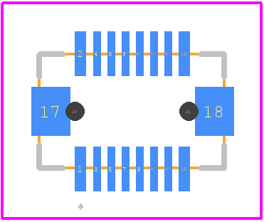 M402VM-3-016-02NR - Harwin PCB footprint - Other - Other - M402VM-3-016-02NR-2