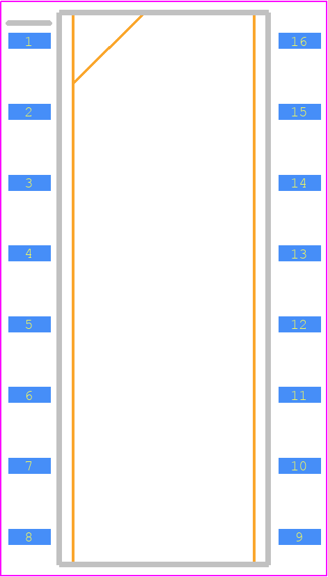 EL847S-V - Everlight PCB footprint - Small Outline Packages - Small Outline Packages - EL847S-V