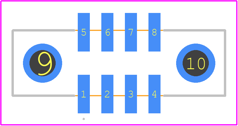 M80-5130805 - Harwin PCB footprint - Other - Other - M80-5130805-1