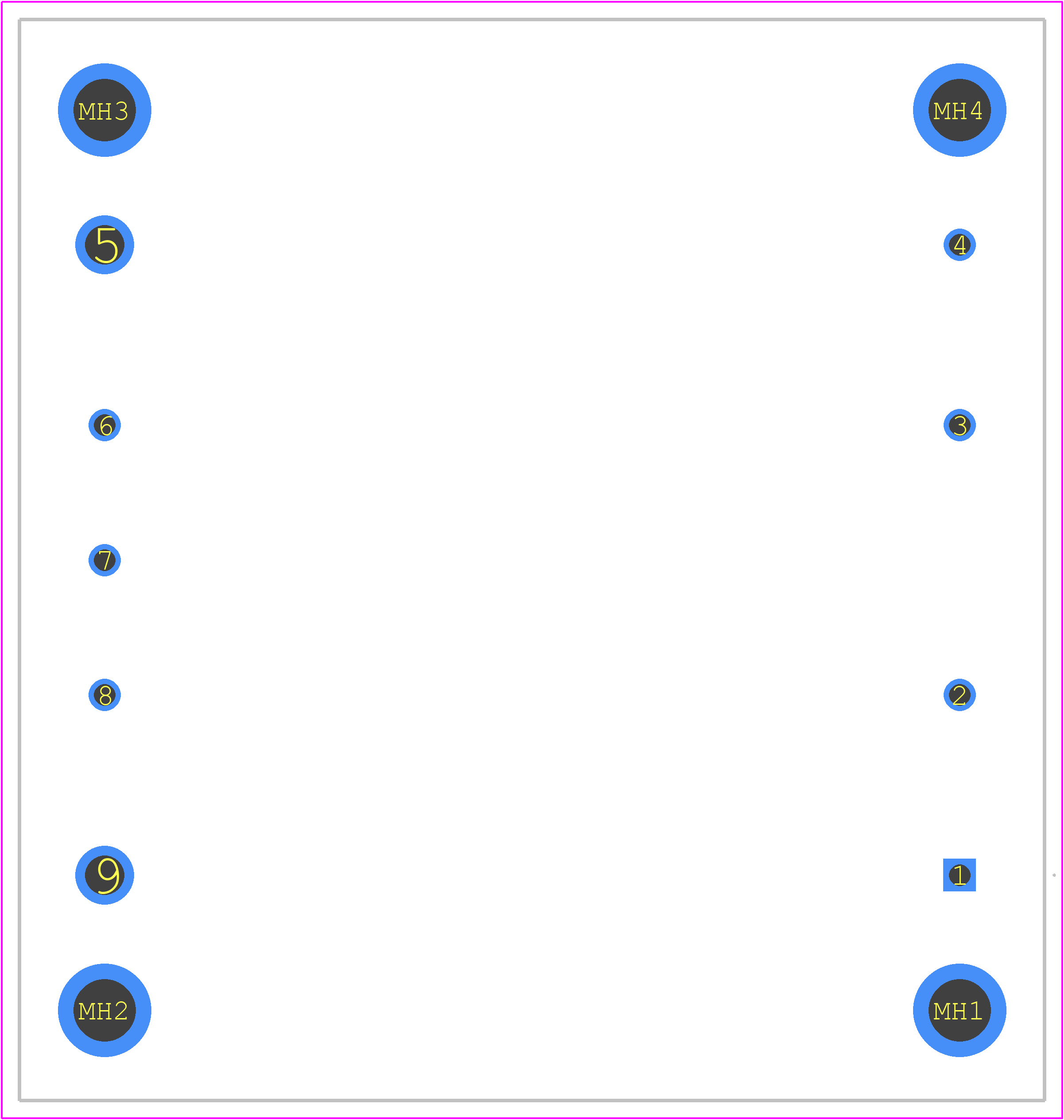 CHB300-300S05 - Cincon PCB footprint - Other - Other - CHB300-300S05-3