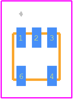 TC1-1G2+ - Mini-Circuits PCB footprint - Other - Other - TC1-1G2+-2