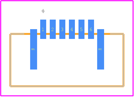 SFW6R-1STE9LF - Amphenol PCB footprint - Other - Other - SFW6R-1STE9LF-4