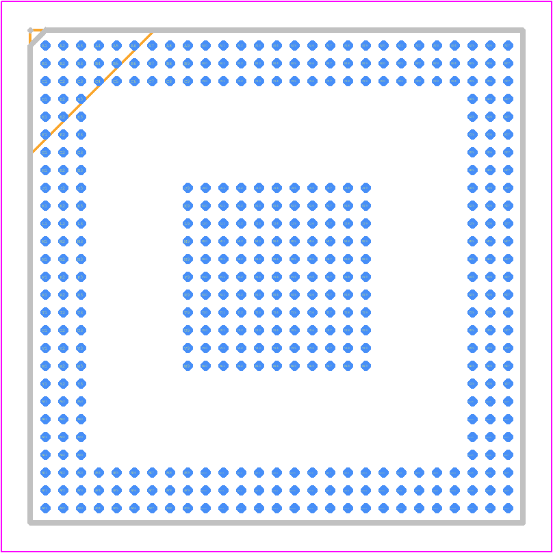 AR9344 - Qualcomm PCB footprint - BGA - BGA - BGA-409