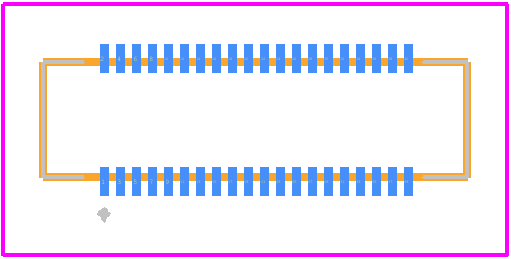 DF40TC-40DS-0.4V(51) - Hirose PCB footprint - Other - Other - DF40TC-40DS-0.4V(51)-1