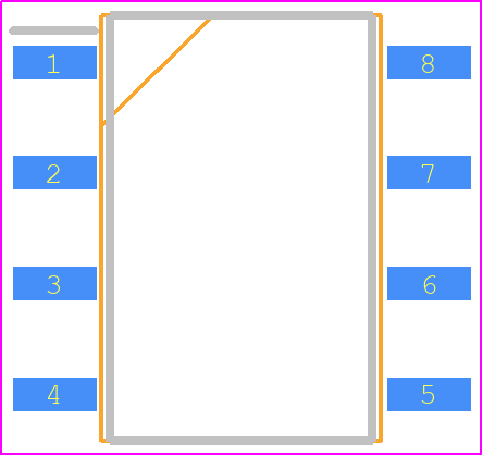 AQW-614A - Panasonic PCB footprint - Small Outline Packages - Small Outline Packages - smt_2020
