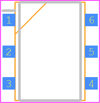 ADE-2+ - Mini-Circuits PCB footprint - SO Transistor Flat Lead - SO Transistor Flat Lead - ADE-11X+