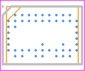 OV9713 - OmniVision Technologies Inc PCB footprint - BGA - BGA - OV9713