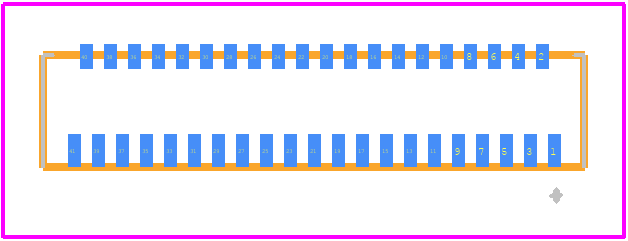 FB10S041JA2R6000 - JAE PCB footprint - Other - Other - FB10S041JA2R6000-1