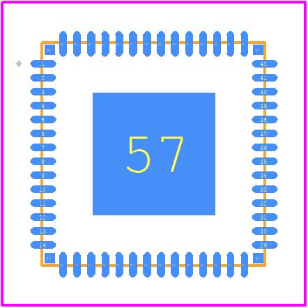 MC33FS8530A1ES - NXP PCB footprint - Other - Other - SOT684-23_2022