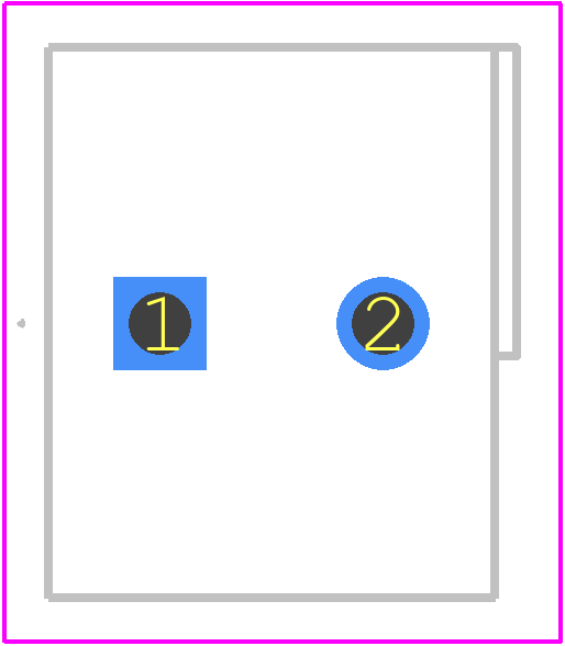 282847-2 - TE Connectivity PCB footprint - Other - Other - 282847-2-1