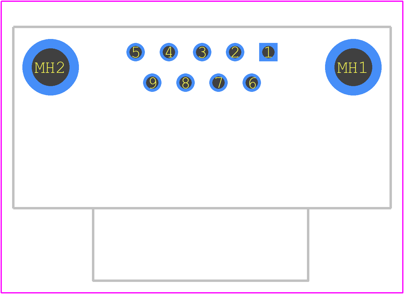 09661526610 - HARTING PCB footprint - Other - Other - 09661526610-2