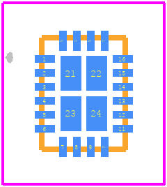 LTC6419IV#PBF - Analog Devices PCB footprint - Other - Other - LTC6419IV#PBF-2