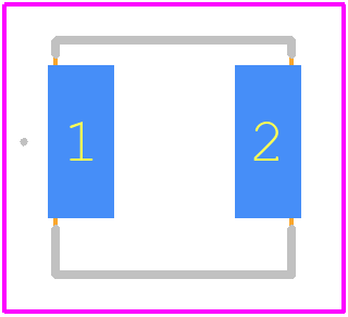 SRP0512-1R0K - Bourns PCB footprint - Other - Other - SRP0512-1R0K-2