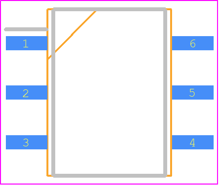 MOC8102S - Vishay PCB footprint - Small Outline Packages - Small Outline Packages - MOC8102S