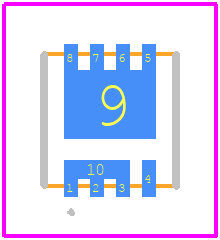 BSZ0901NSIATMA1 - Infineon PCB footprint - Other - Other - PG-TSDSON-8 FL_ 2022