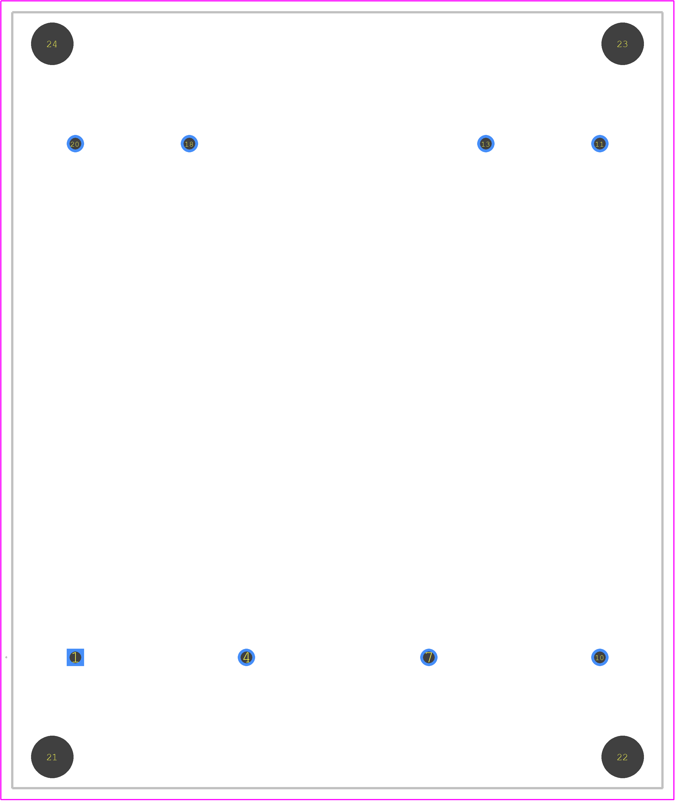 FL14/9 - BLOCK PCB footprint - Other - Other - FL14/9-3