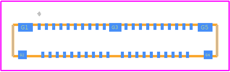 DF56-40S-0.3V(51) - Hirose PCB footprint - Other - Other - DF56-40S-0.3V(51)-3