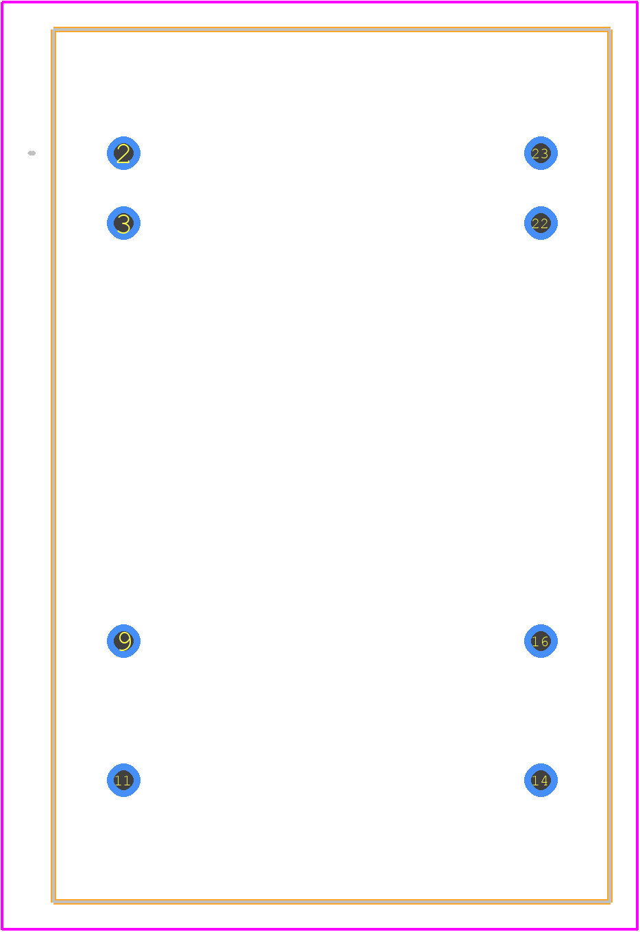 EC4AU11HM - Cincon PCB footprint - Other - Other - EC4AU11HM-1
