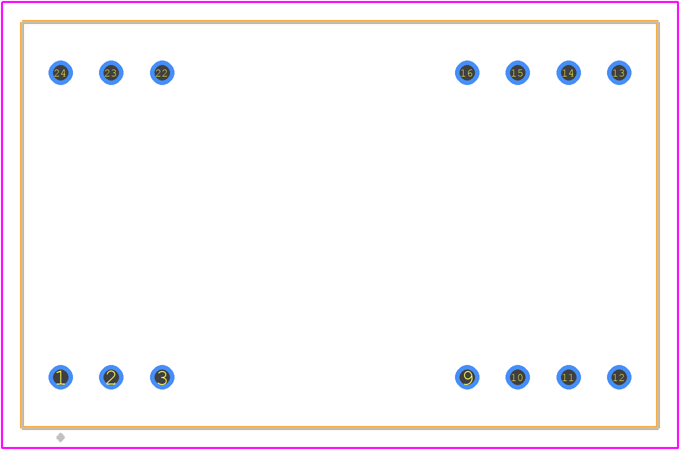 EC4AW01 - Cincon PCB footprint - Other - Other - EC4AW01-2