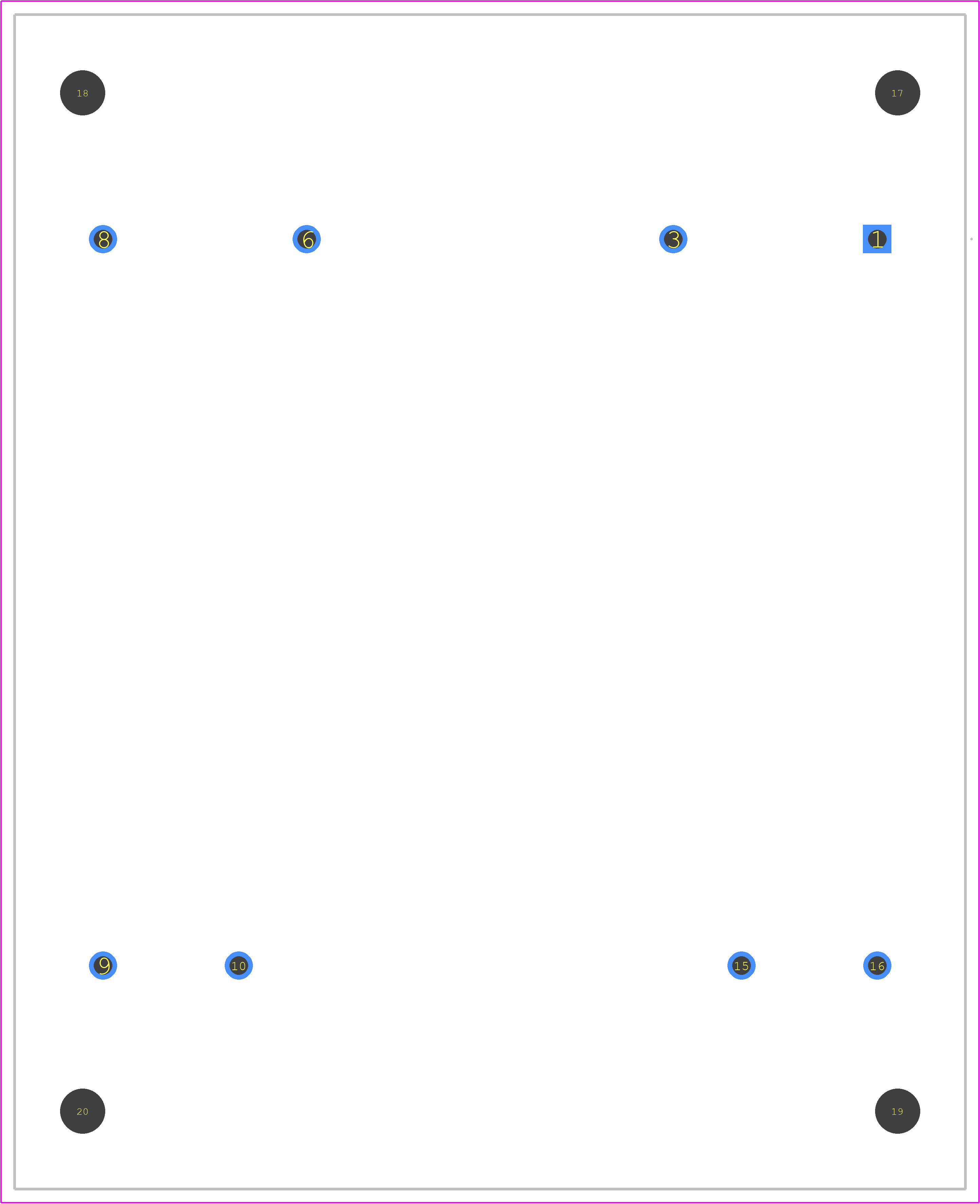 FL52/12 - BLOCK PCB footprint - Other - Other - FL52/12-2