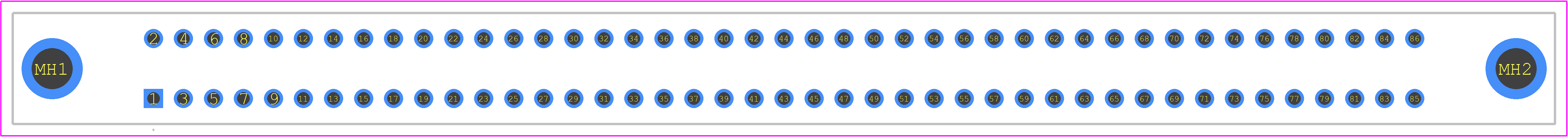 345-086-520-202 - EDAC PCB footprint - Other - Other - 345-086-520-202-2