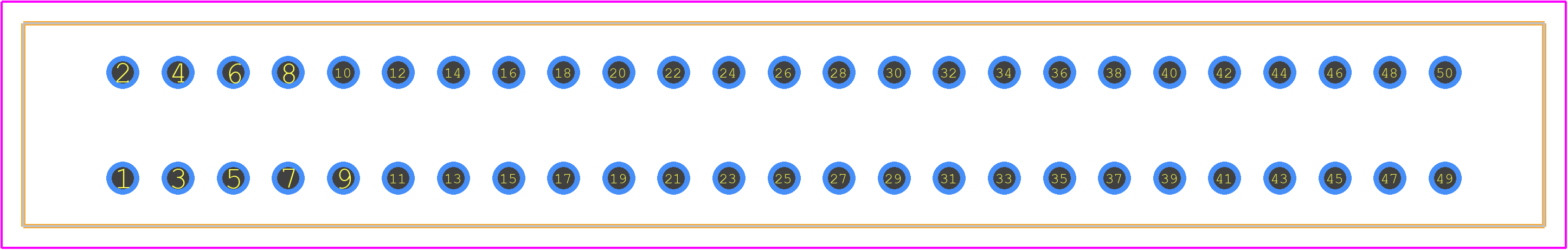 5530843-5 - TE Connectivity PCB footprint - Other - Other - 5530843-5-1