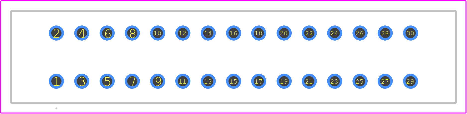 5530843-2 - TE Connectivity PCB footprint - Other - Other - 5530843-2-2