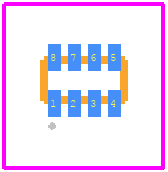 741C08310R0FP - CTS PCB footprint - Other - Other - 741C08310R0FP-2