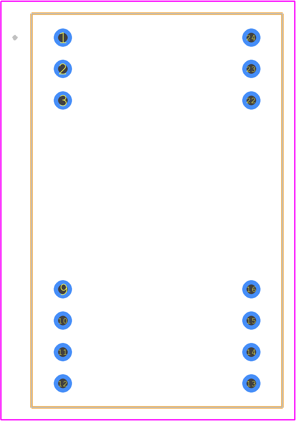 EC4A21 - Cincon PCB footprint - Other - Other - EC4A21-2