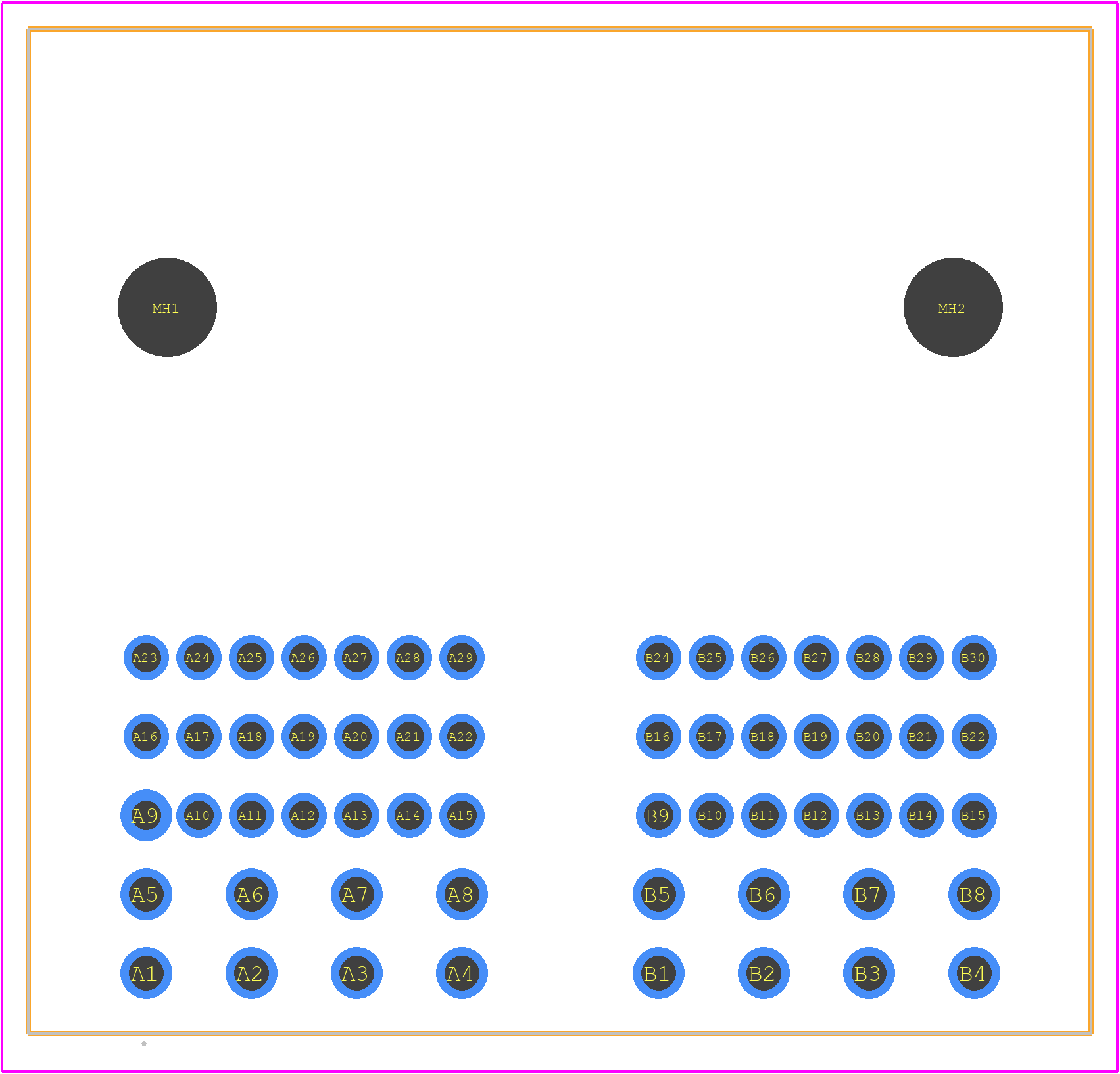 1600130623 - Molex PCB footprint - Other - Other - 1600130623-1