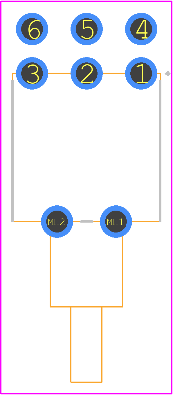 1MD1T2B4M6QES - Dailywell PCB footprint - Other - Other - 1MD1T2B4M6QES-1