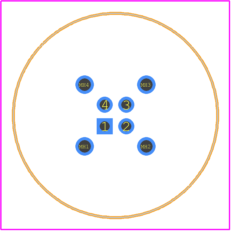 HEN.0M.304.ILNP - LEMO PCB footprint - Other - Other - HEN.0M.304.ILNP-2