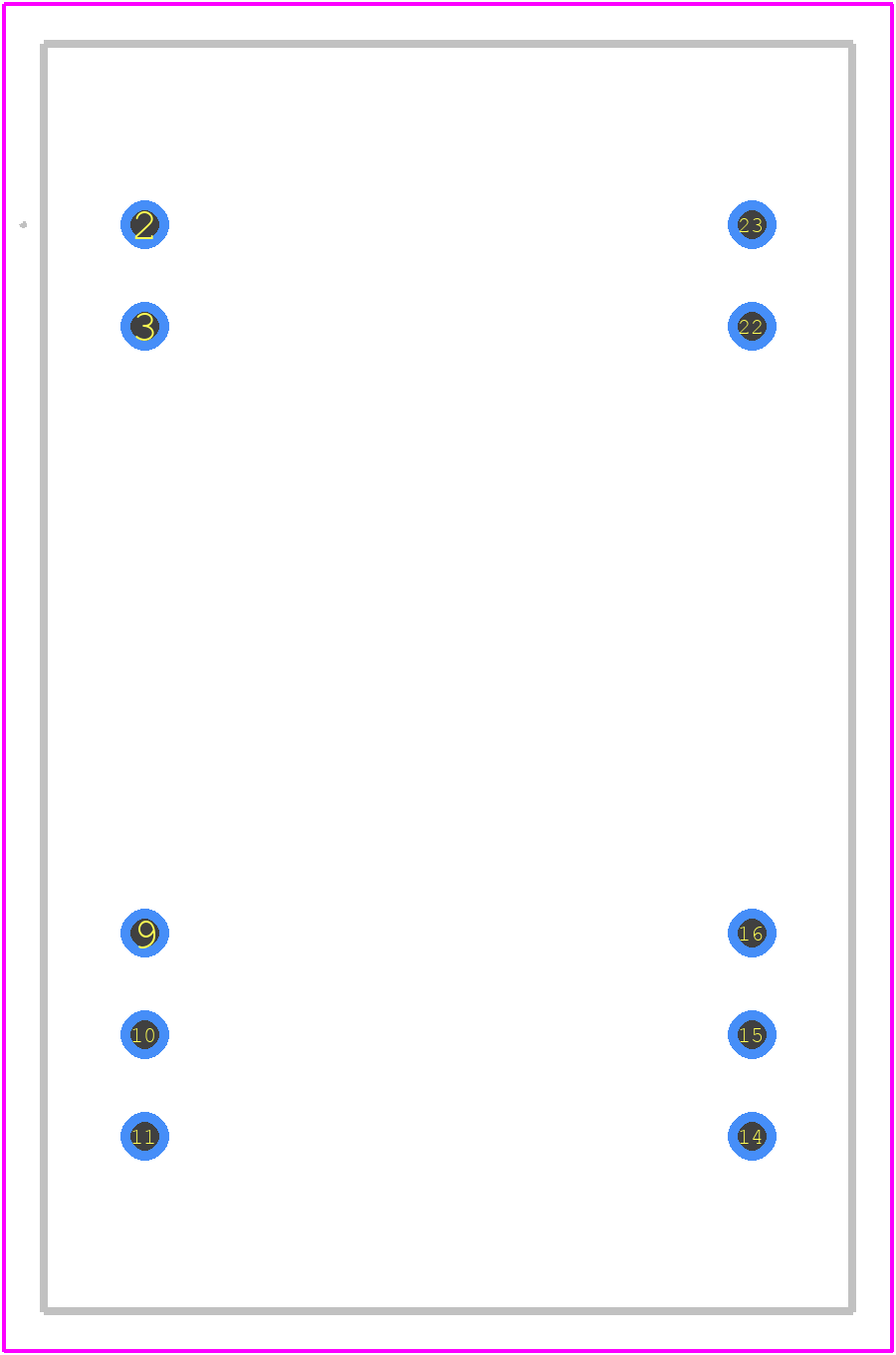 VAWQ3-Q24-D5H - CUI Inc. PCB footprint - Other - Other - 24-DIP  