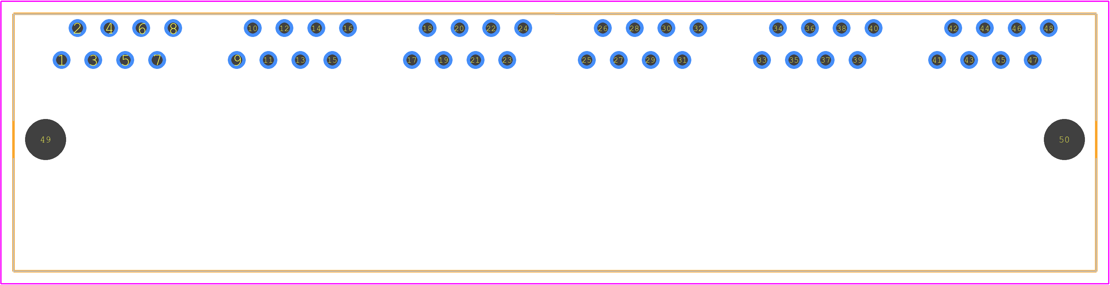 5557564-1 - TE Connectivity PCB footprint - Other - Other - 5557564-1-3