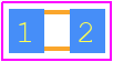 251R14S1R8AV4T - JOHANSON TECHNOLOGY PCB footprint - Capacitor Chip Non-polarised - Capacitor Chip Non-polarised - 0603