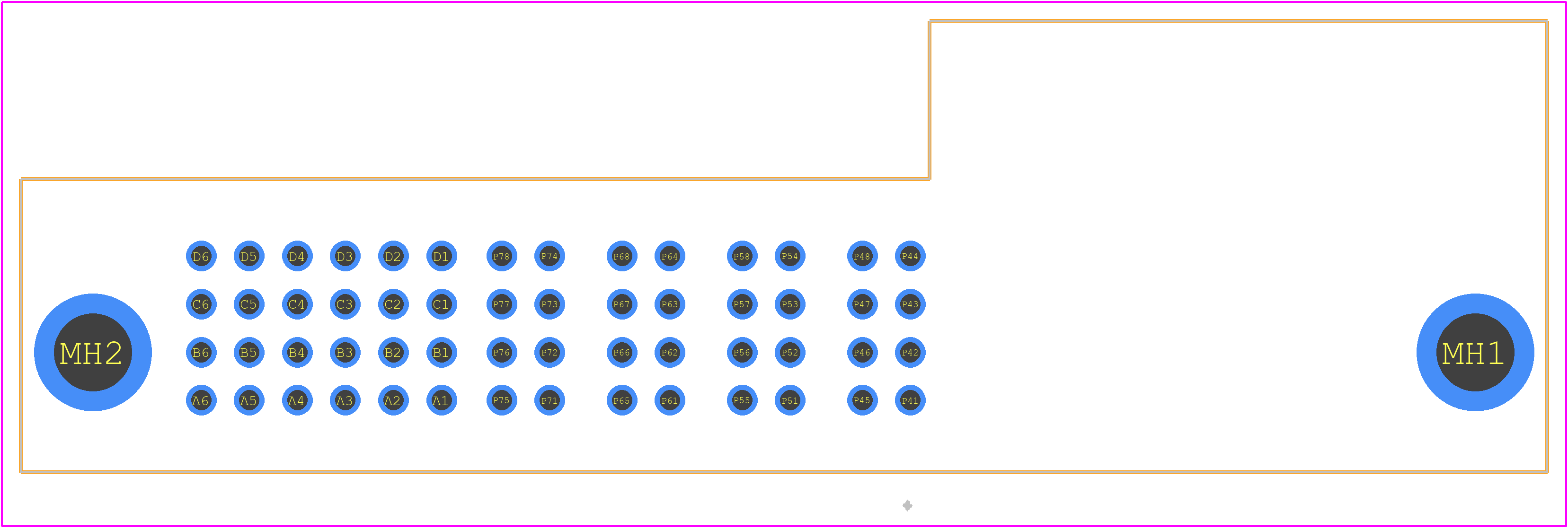 6450378-1 - TE Connectivity PCB footprint - Other - Other - 6450378-1-6