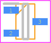 SL3401A-TP-HF - MCC PCB footprint - SOT23 (3-Pin) - SOT23 (3-Pin) - SL3401A-TP-HF