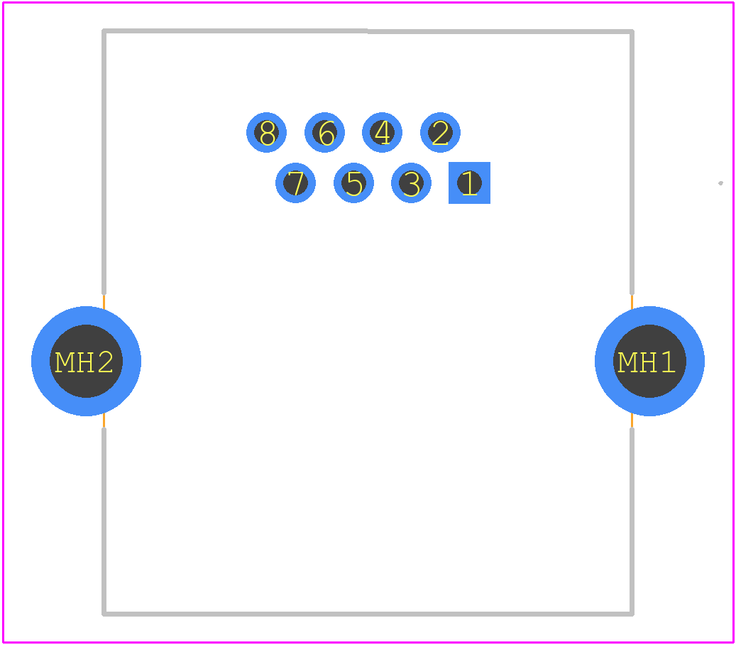 SS-74800-143 - BelFuse PCB footprint - Other - Other - SS-74800-143-1