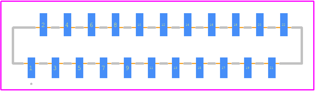 2-84982-2 - TE Connectivity PCB footprint - Other - Other - 2-84982-2-1
