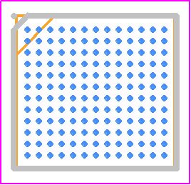 CXD5247GF - Sony PCB footprint - BGA - BGA - CXD5247GF