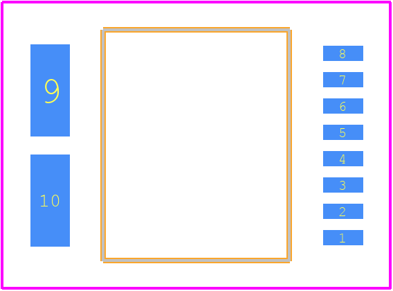CZ3814 - Asahi Kasei Microdevices PCB footprint - Other - Other - CZ3814-1
