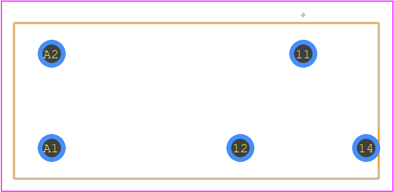 40.51.9.005.0000 - FINDER PCB footprint - Other - Other - 40.51.9.005.0000-2