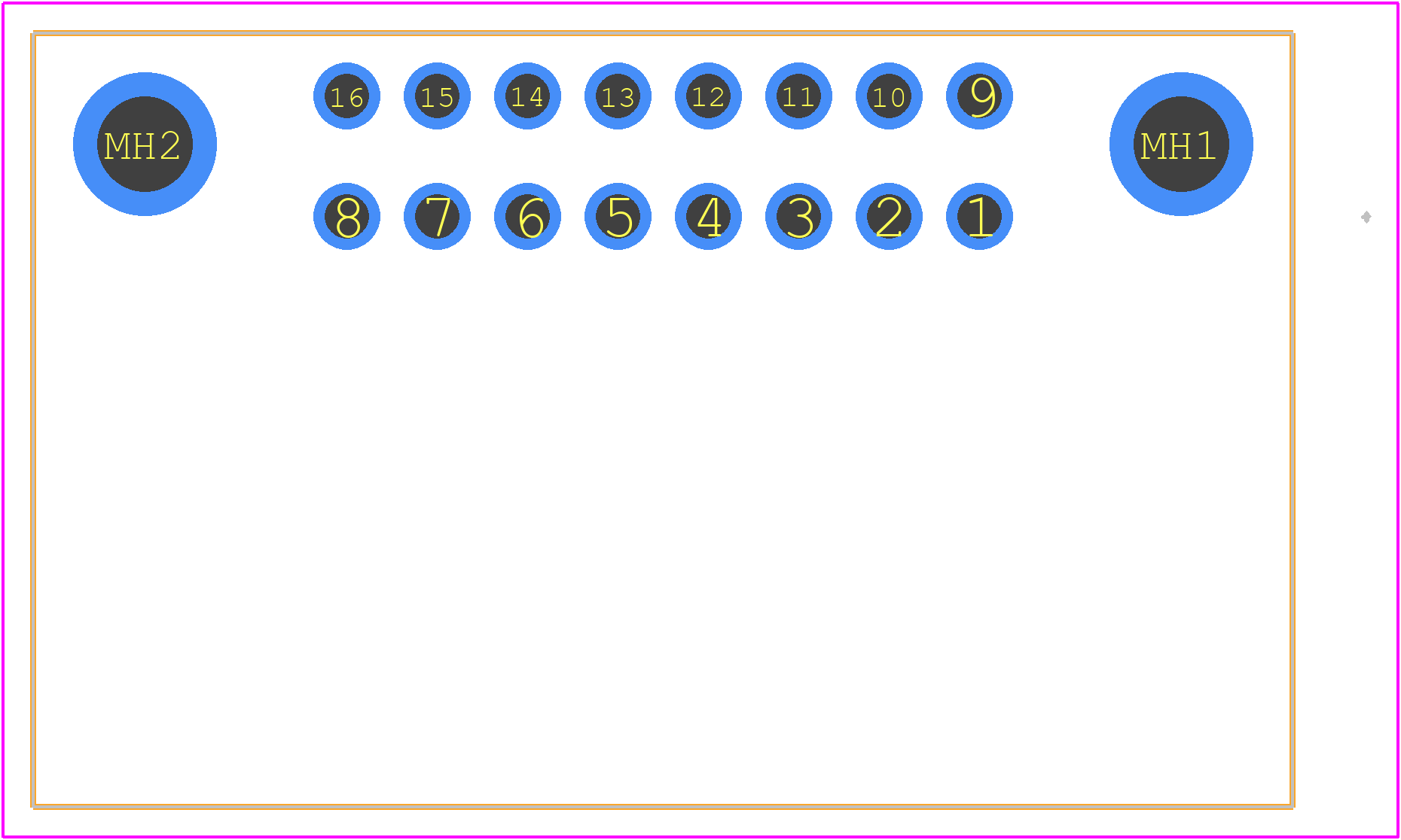 12191064 - Aptiv PCB footprint - Other - Other - 12191064-1